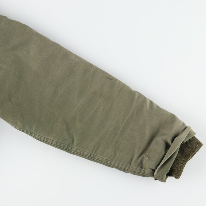 Authentic US military USNAVY A-2 deck jacket, military field jacket, made in USA, men's M, vintage /evb004372