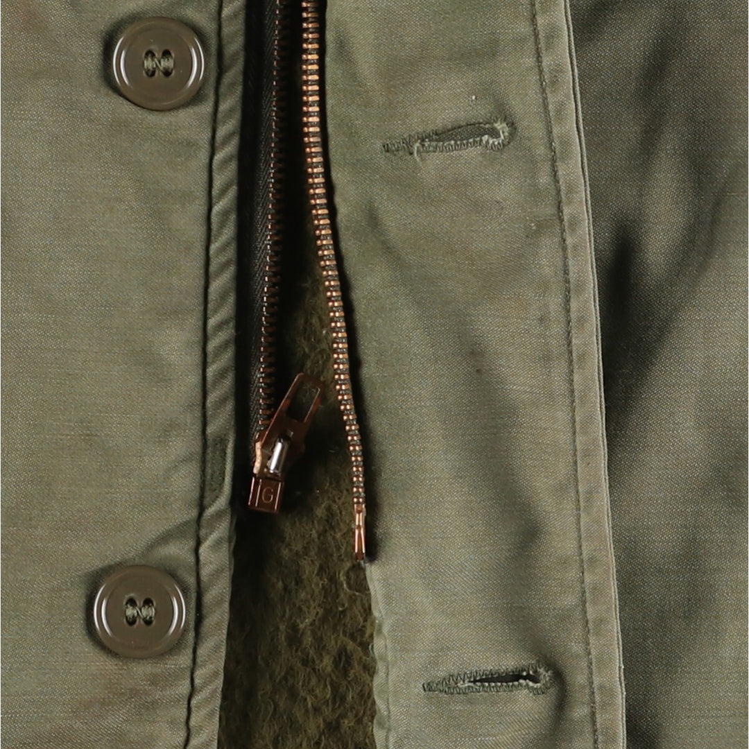 Authentic US military USNAVY A-2 deck jacket, military field jacket, made in USA, men's M, vintage /evb004372