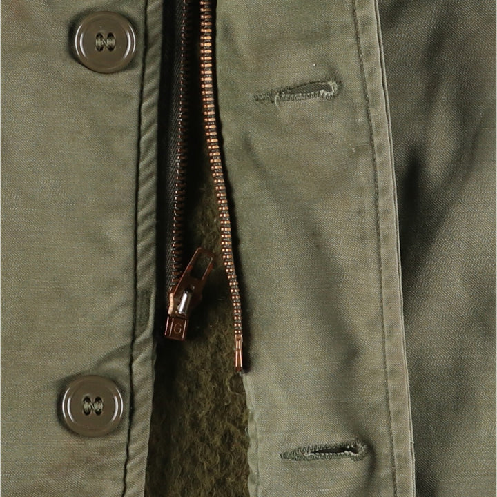 Authentic US military USNAVY A-2 deck jacket, military field jacket, made in USA, men's M, vintage /evb004372