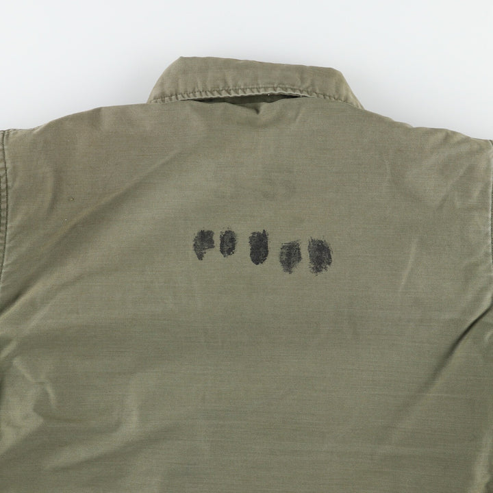 Authentic US military USNAVY A-2 deck jacket, military field jacket, made in USA, men's M, vintage /evb004372