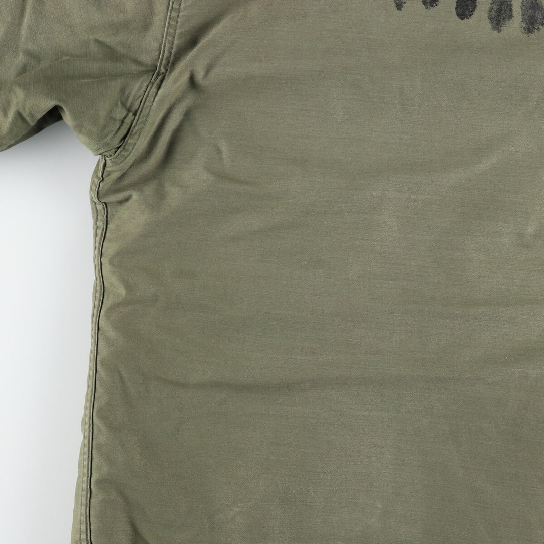 Authentic US military USNAVY A-2 deck jacket, military field jacket, made in USA, men's M, vintage /evb004372