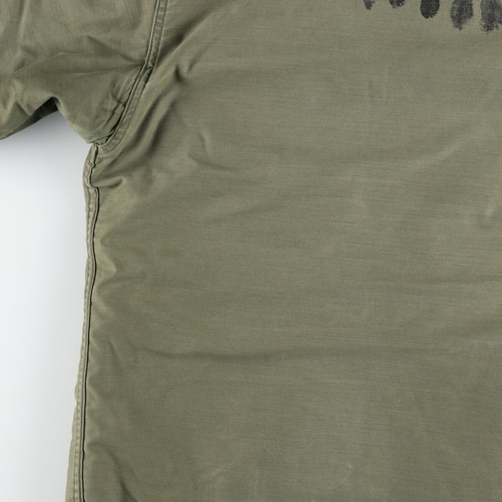 Authentic US military USNAVY A-2 deck jacket, military field jacket, made in USA, men's M, vintage /evb004372