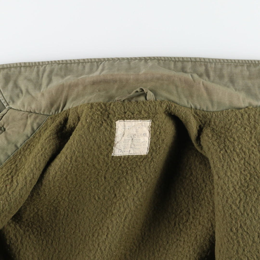 Authentic US military USNAVY A-2 deck jacket, military field jacket, made in USA, men's M, vintage /evb004372