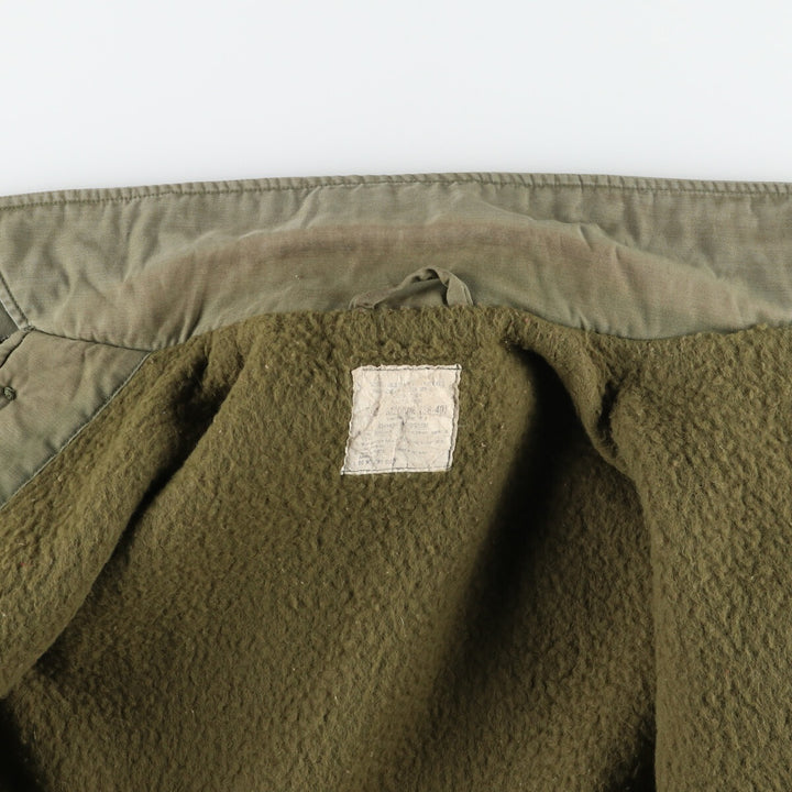 Authentic US military USNAVY A-2 deck jacket, military field jacket, made in USA, men's M, vintage /evb004372