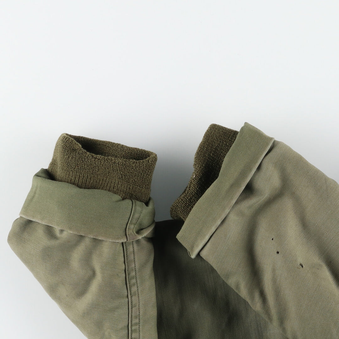 Authentic US military USNAVY A-2 deck jacket, military field jacket, made in USA, men's M, vintage /evb004372