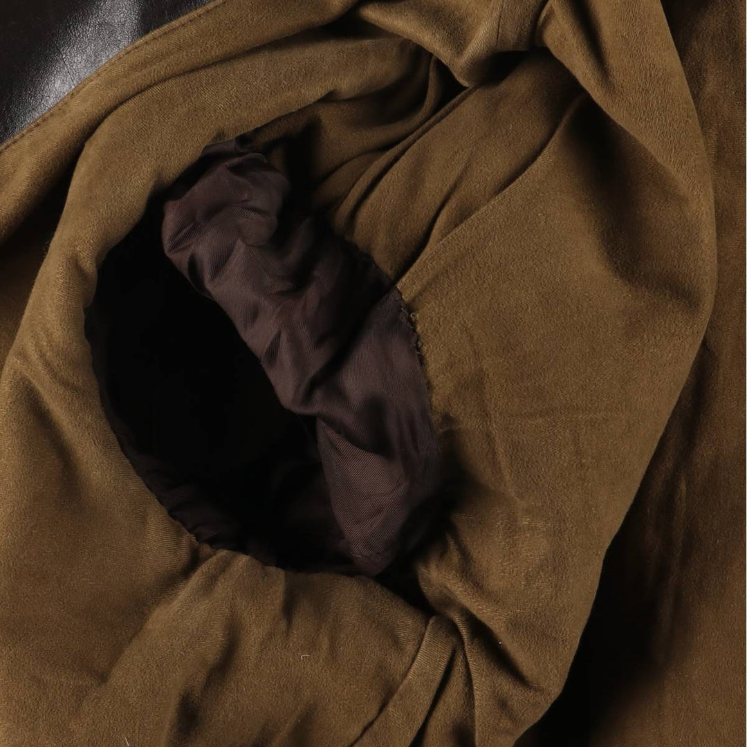 1950s~ HAELSON Euro Motorcycle Jacket, Men's L size, Vintage unclear brown type Vintage Second Hand