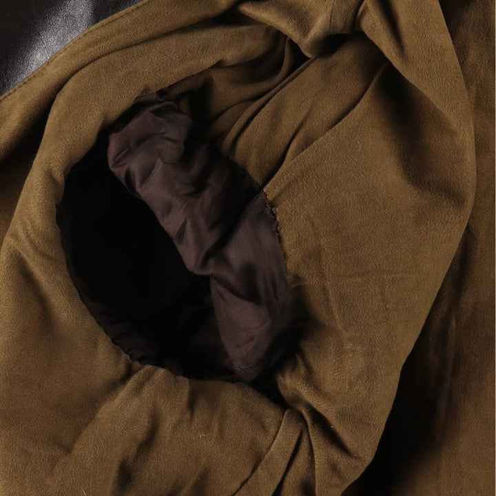 1950s~ HAELSON Euro Motorcycle Jacket, Men's L size, Vintage unclear brown type Vintage Second Hand