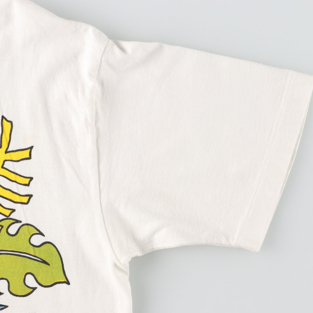 80'S BETTY BOOP TARZAN Double-sided Character Print T-Shirt Made in USA Men's L Vintage /evb004497