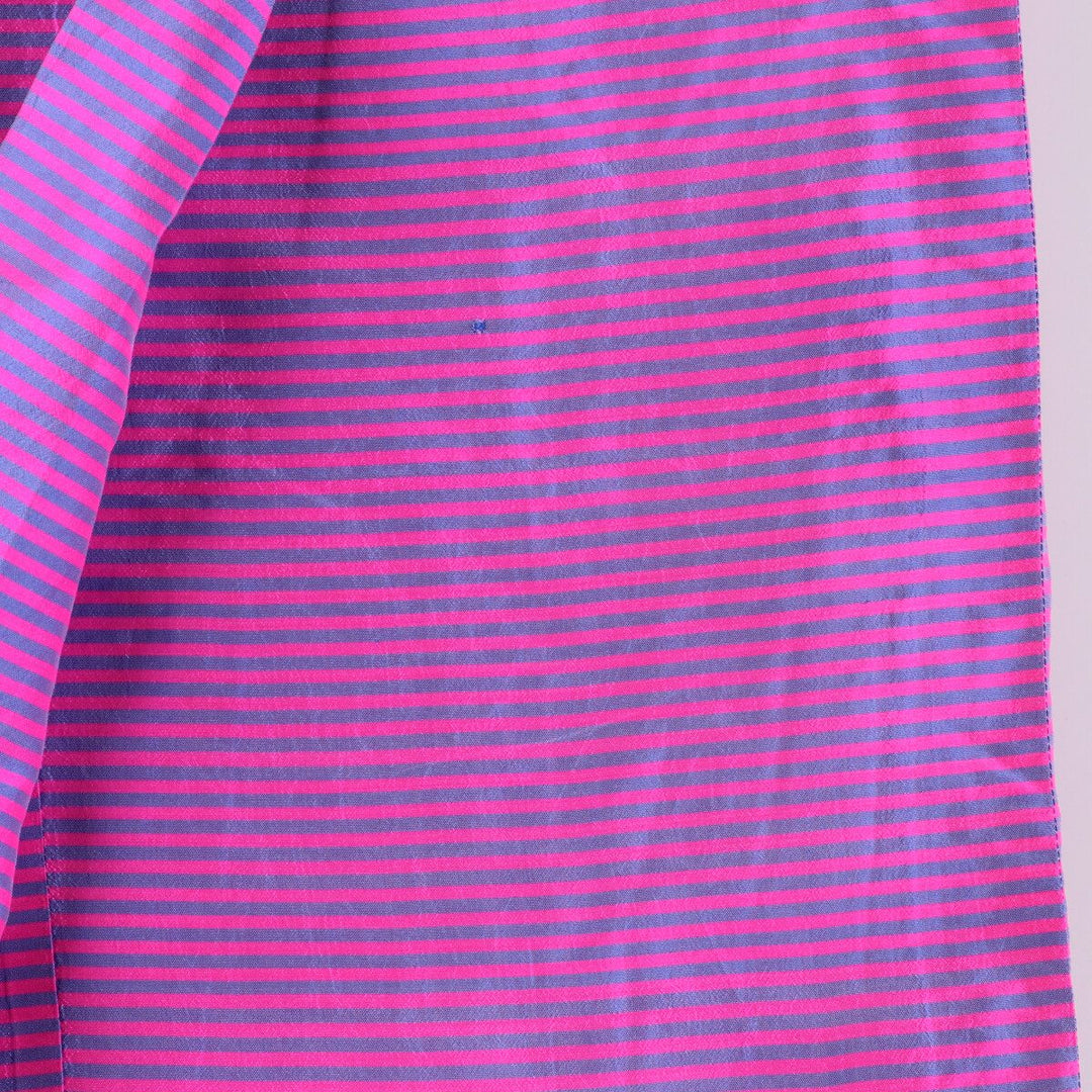 70'S UNKNOWN Border Pattern Maxi Length Tight Skirt Women's S Vintage /evb004515