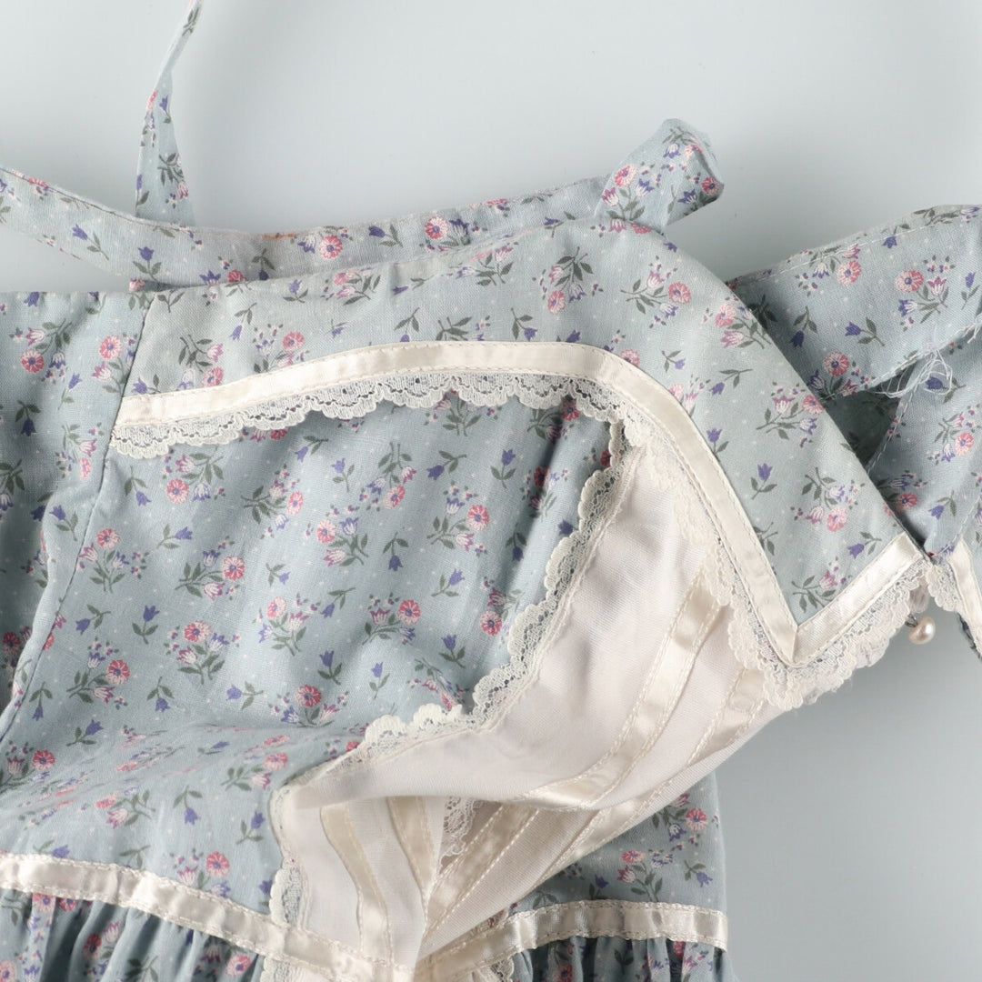 70'S Gunne Sax Floral Camisole Dress Made in USA Women's M Vintage /evb004552