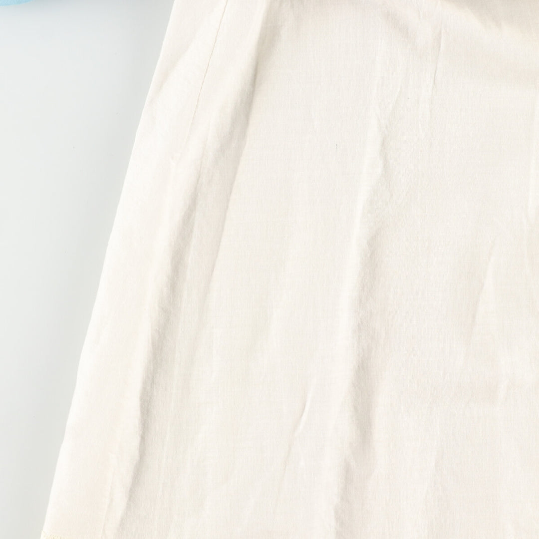 70'S CHESSA DAVIS all-over patchwork cotton maxi-length flared skirt made in USA women's XXL vintage /evb004567