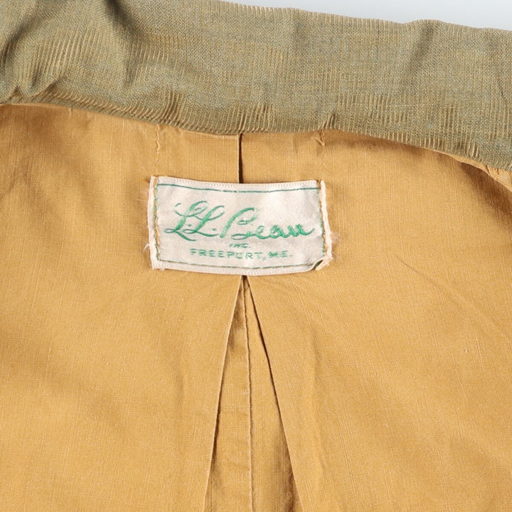 70'S LLBean Cursive Tag Hunting Jacket Men's XL Vintage /evb004639