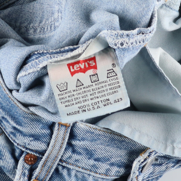 90'S Levi's 501 Straight Denim Pants Made in USA Men's W34 Vintage /evb004700