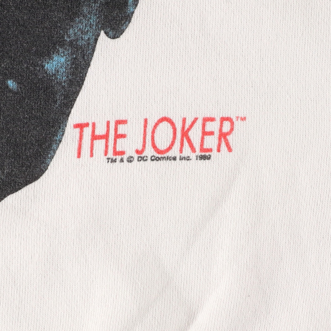 80's Tultex Batman Joker Character Sweatshirt, Men's XS, Vintage /evb004726