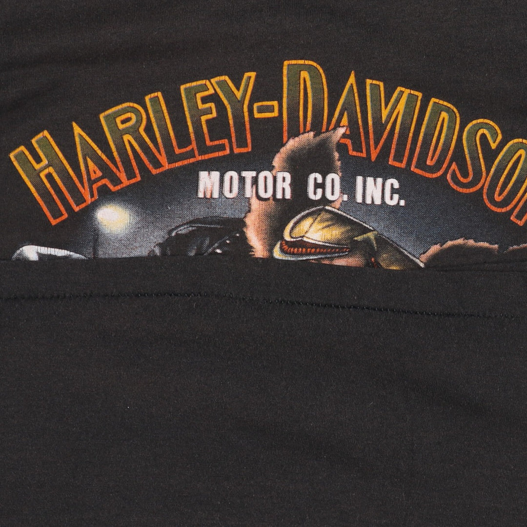 80'S Screen Stars Harley Davidson Pig Pattern 3D EMBLEM Tank Top Made in USA Men's XL Vintage /evb004734