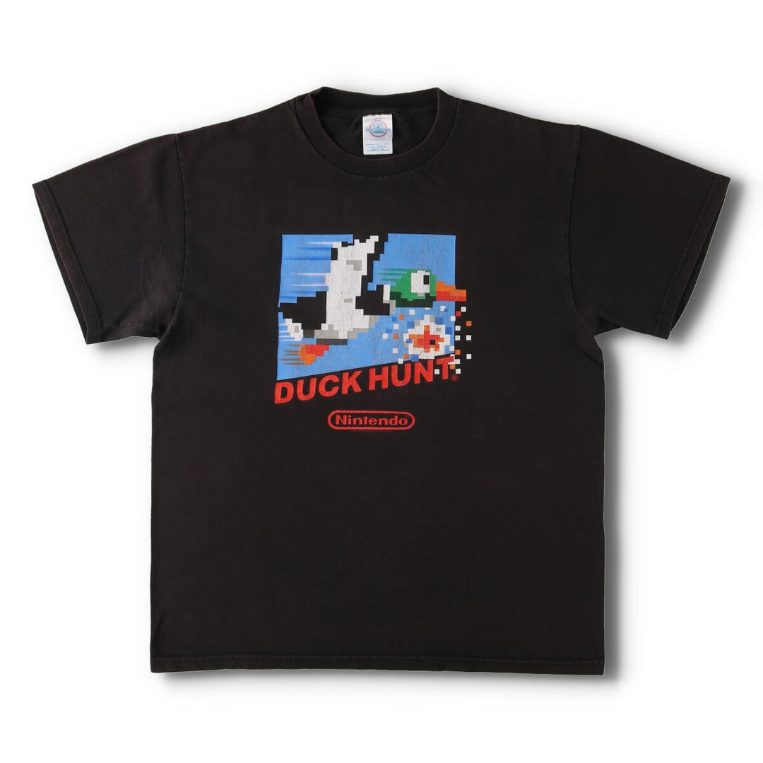 00'S DELTA Nintendo DUCK HUNT Advertising T-shirt Men's M /evb004780