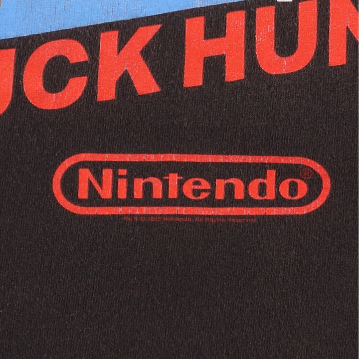 00'S DELTA Nintendo DUCK HUNT Advertising T-shirt Men's M /evb004780