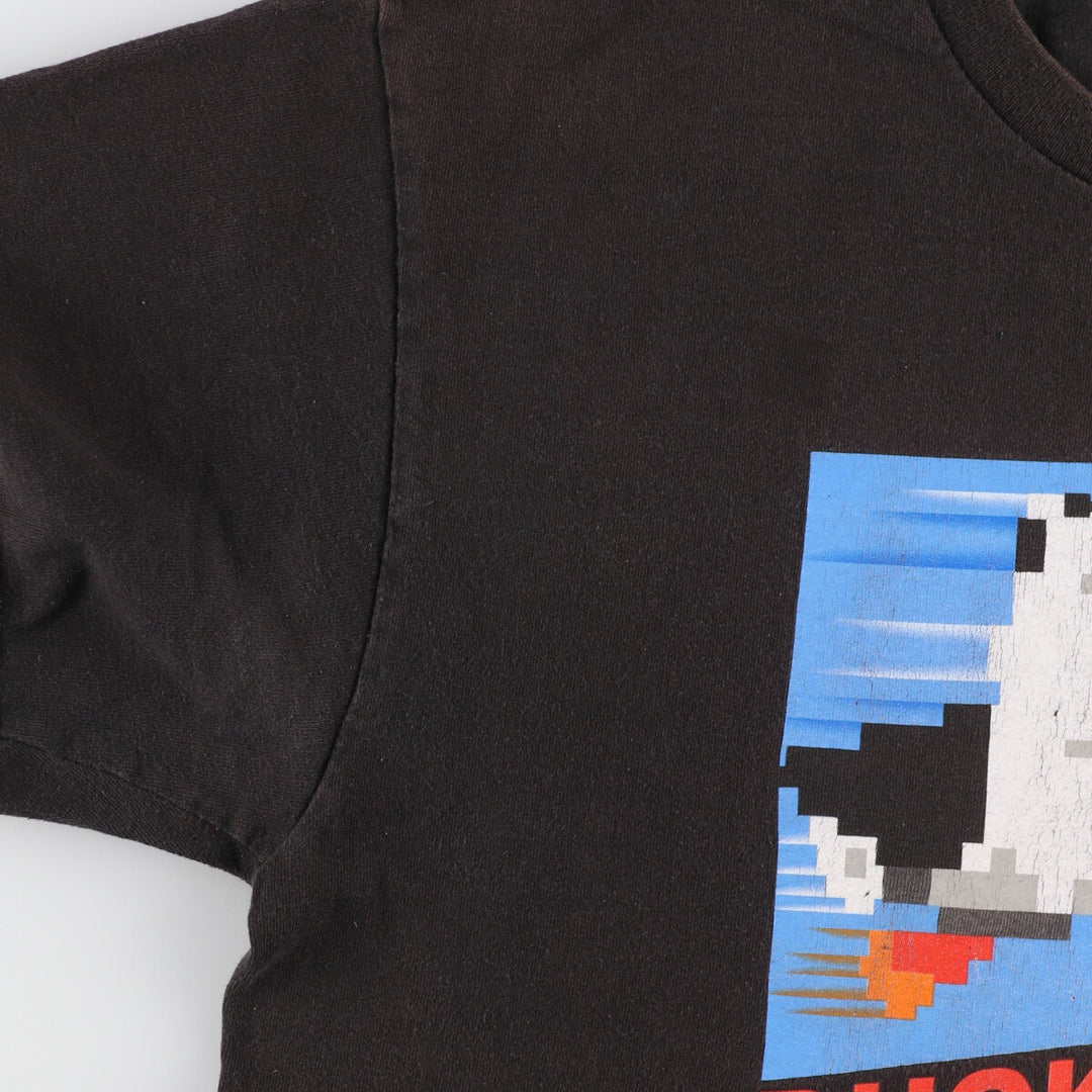 00'S DELTA Nintendo DUCK HUNT Advertising T-shirt Men's M /evb004780