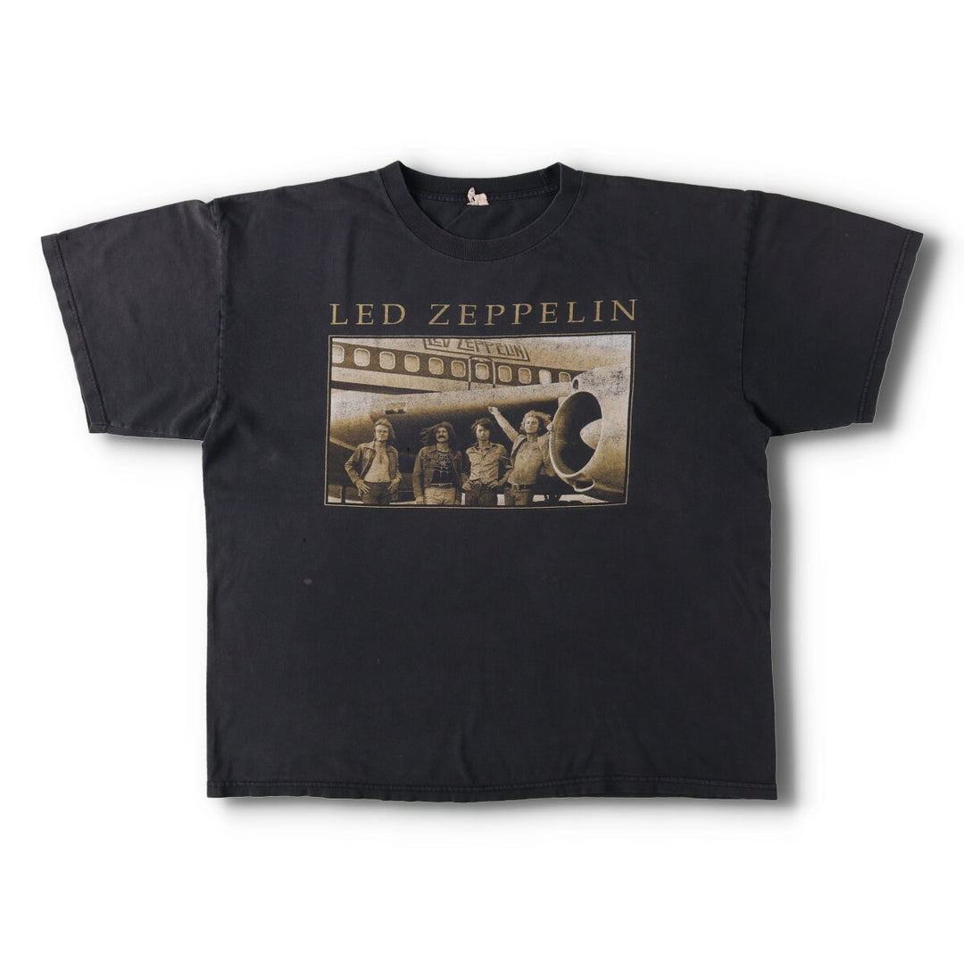 00'S ALSTYLE APPAREL ACTIVEWEAR LED ZEPPELIN Band T-shirt, Men's XL /evb004783
