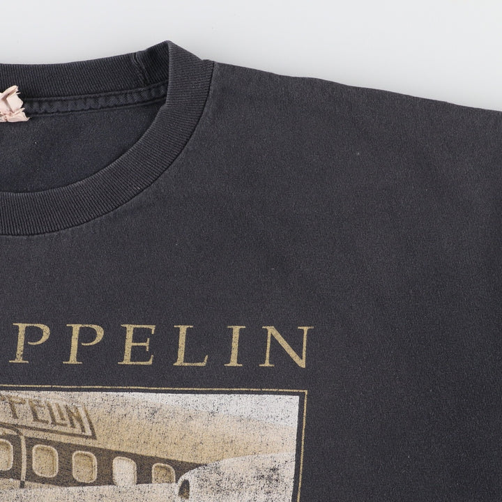 00'S ALSTYLE APPAREL ACTIVEWEAR LED ZEPPELIN Band T-shirt, Men's XL /evb004783