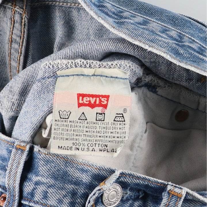 90'S Levi's 501-0000 Straight Denim Pants Made in USA Men's W30 Vintage /evb004807