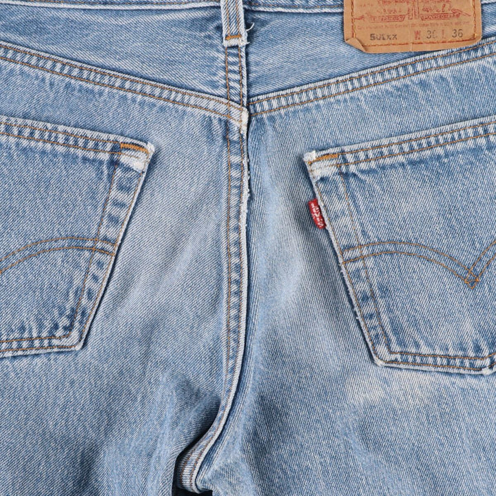 90'S Levi's 501-0000 Straight Denim Pants Made in USA Men's W30 Vintage /evb004807