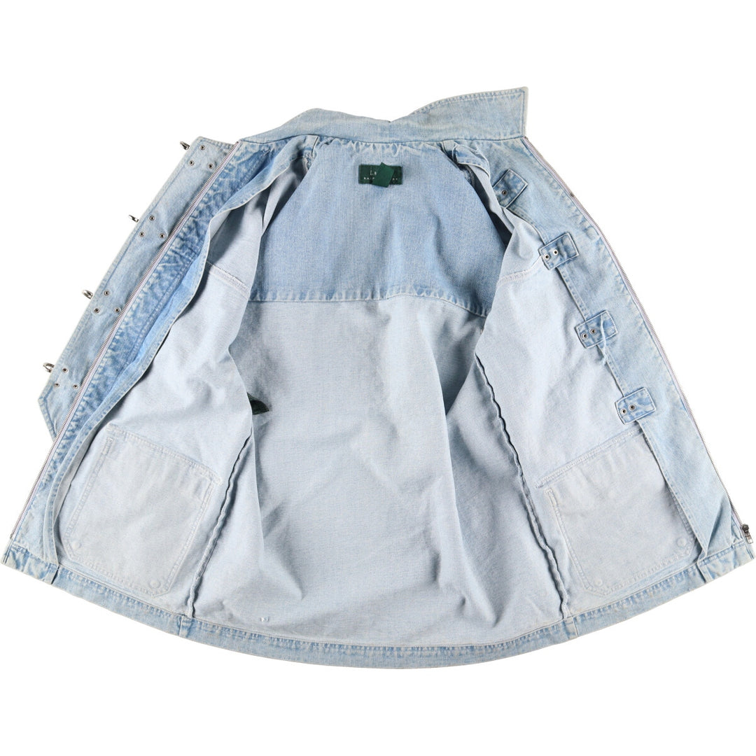 Ralph Lauren LAUREN Lauren denim fireman jacket women's L /evb004838