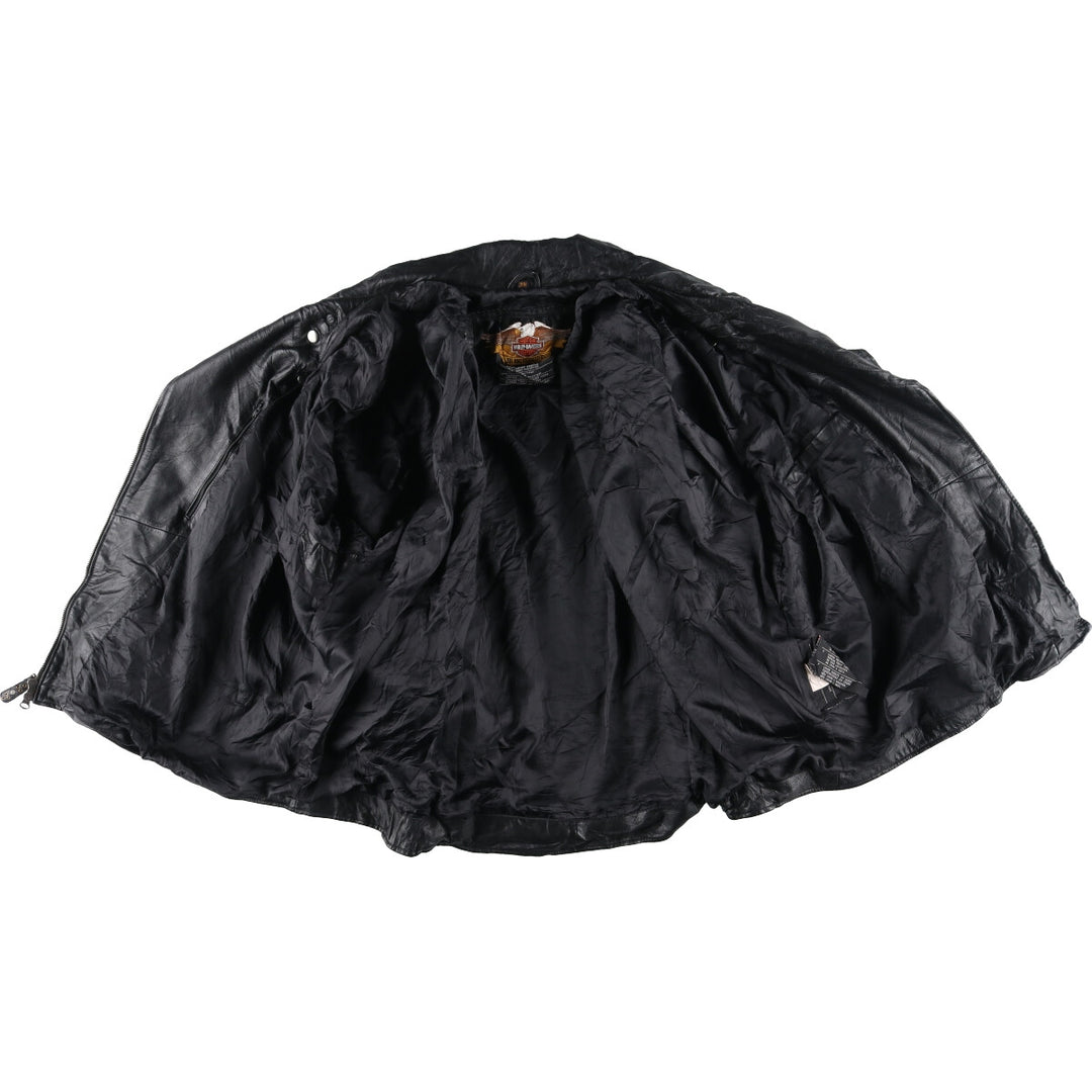 Harley-Davidson Lace-up Double Rider Jacket Women's XXL /evb004842