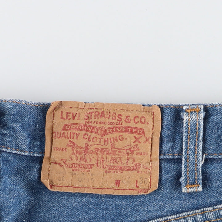 80s~90'S Levi's 501-0115 Straight Denim Pants Made in USA Men's W33 Vintage /evb004895