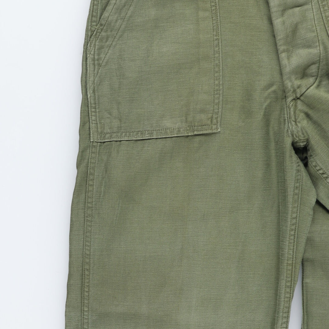 60'S Military Baker Pants Made in USA 30x33 Women's L (w28) Genuine US Military Vintage /evb004922