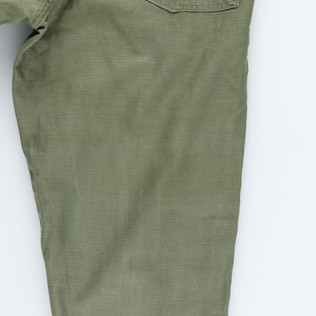 60'S Military Baker Pants Made in USA 30x33 Women's L (w28) Genuine US Military Vintage /evb004922