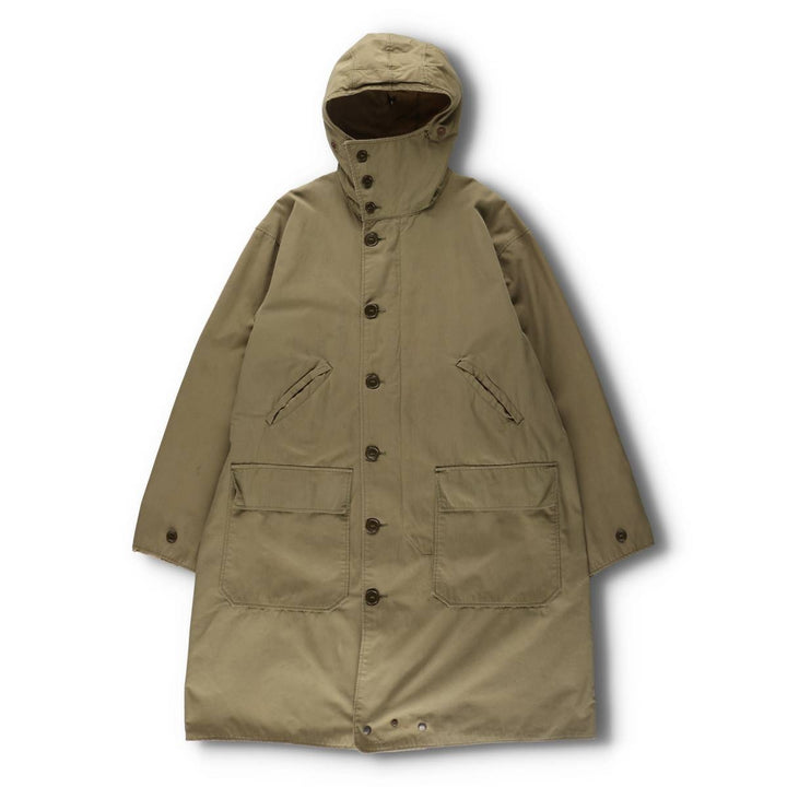 1940'S US Army genuine USARMY Mountain troops reversible military snow parka made in USA men's size L vintage unclear Khaki type sage green Vintage Second Hand