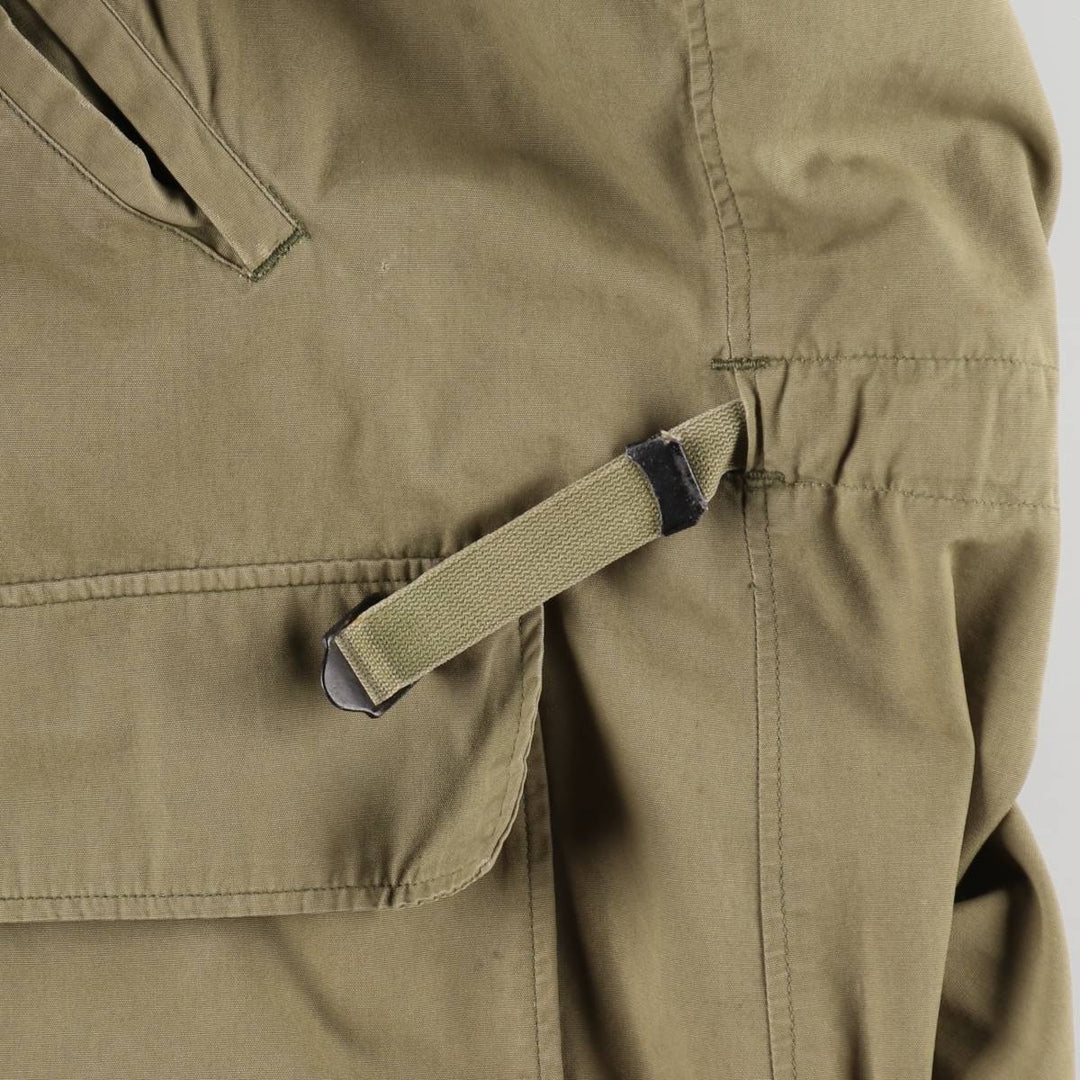 1940'S US Army genuine USARMY Mountain troops reversible military snow parka made in USA men's size L vintage unclear Khaki type sage green Vintage Second Hand