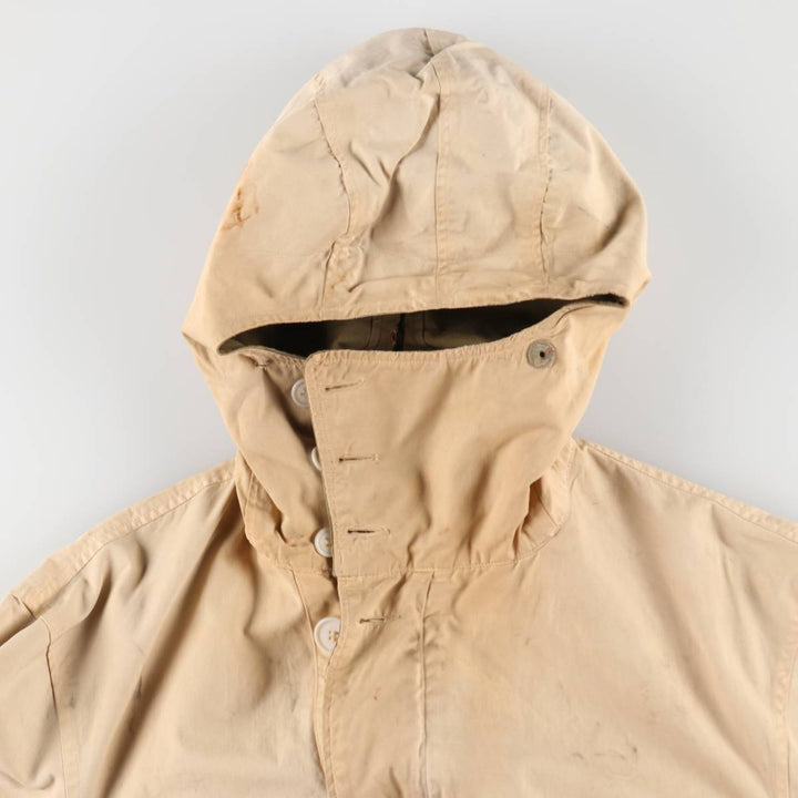 1940'S US Army genuine USARMY Mountain troops reversible military snow parka made in USA men's size L vintage unclear Khaki type sage green Vintage Second Hand