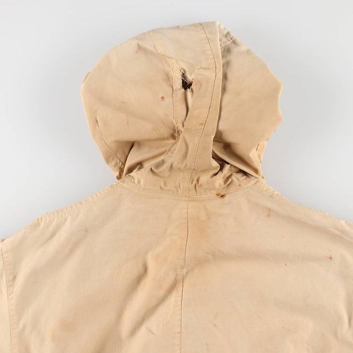 1940'S US Army genuine USARMY Mountain troops reversible military snow parka made in USA men's size L vintage unclear Khaki type sage green Vintage Second Hand