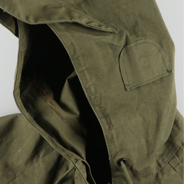 1960'S US Navy N-2 Military Deck Rain Parka Made in USA SAMLL Men's S Vintage /evb004983