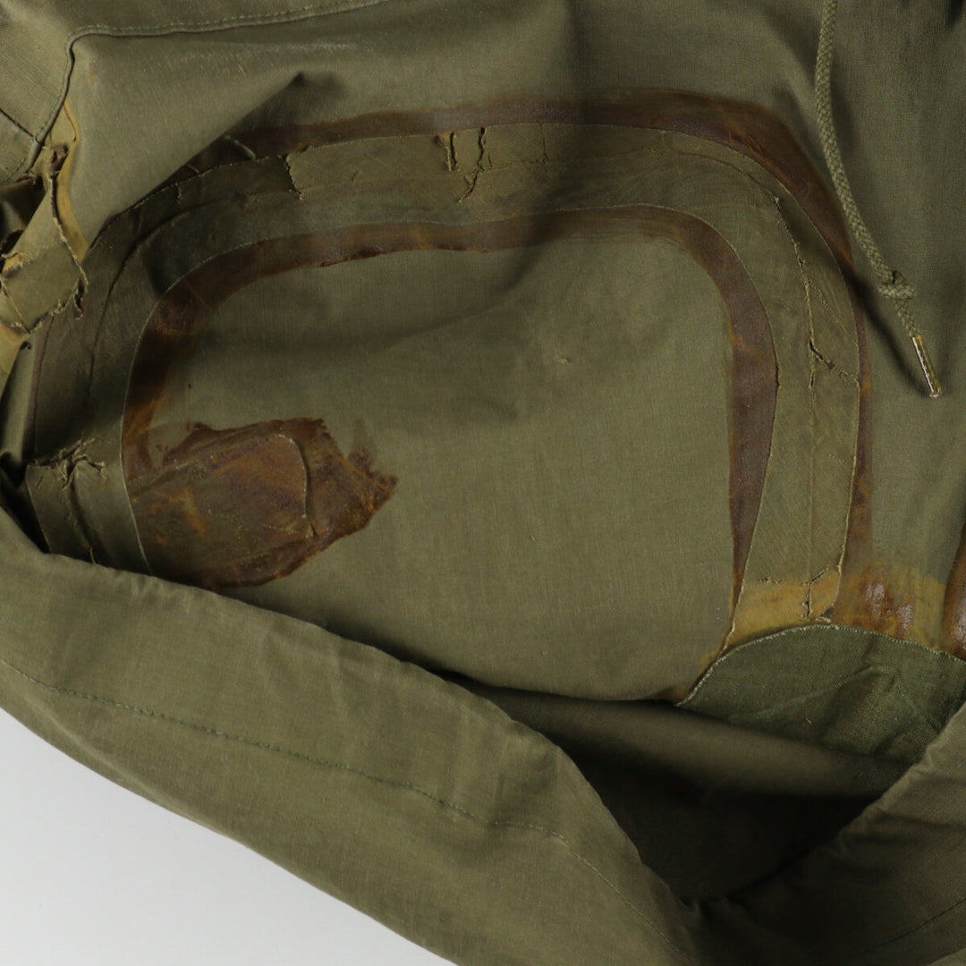 1960'S US Navy N-2 Military Deck Rain Parka Made in USA SAMLL Men's S Vintage /evb004983