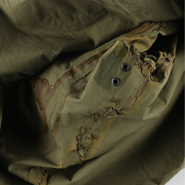 1960'S US Navy N-2 Military Deck Rain Parka Made in USA SAMLL Men's S Vintage /evb004983