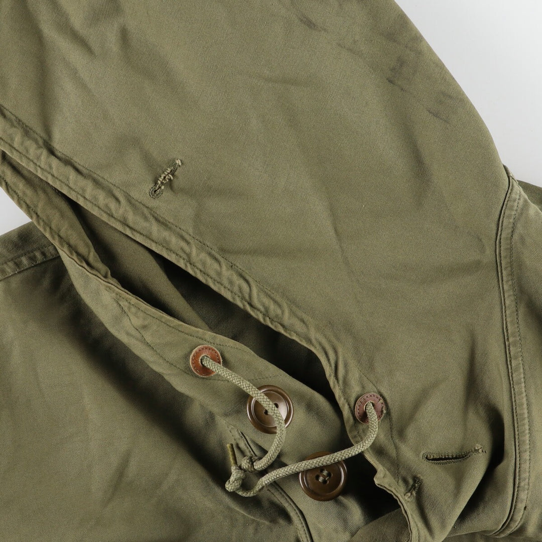 1940'S US Army M-43 Military Field Parka, Made in USA, Men's XXL, Vintage /evb004999