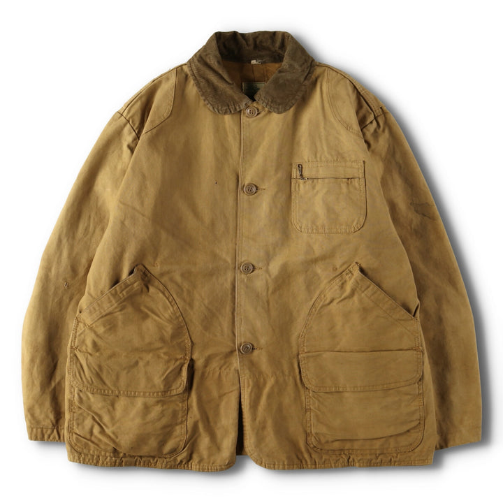 60s-70'S LLBean Cursive Tag Duck Hunting Jacket Men's XL Vintage /evb005034