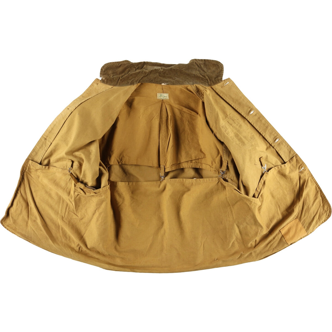 60s-70'S LLBean Cursive Tag Duck Hunting Jacket Men's XL Vintage /evb005034