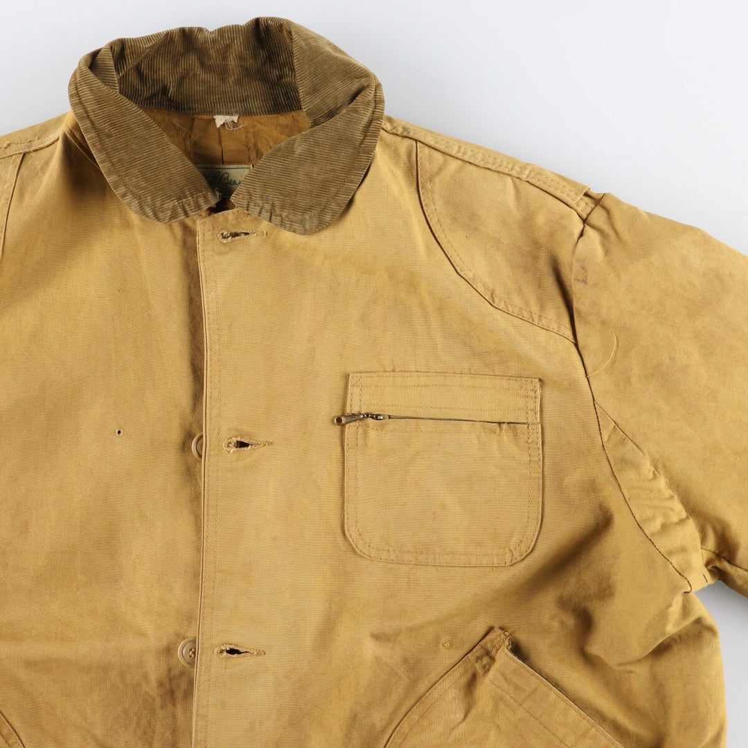 60s-70'S LLBean Cursive Tag Duck Hunting Jacket Men's XL Vintage /evb005034
