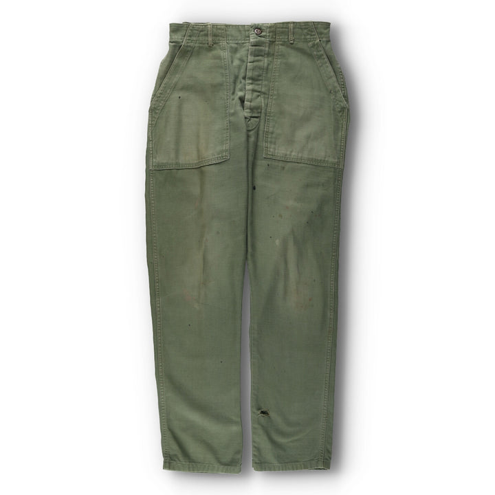 1960'S US military early model military baker pants made in USA men's w31 vintage /evb005082