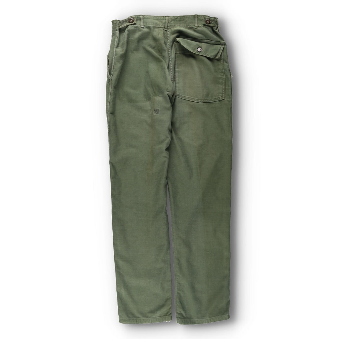 1960'S US military early model military baker pants made in USA men's w31 vintage /evb005082