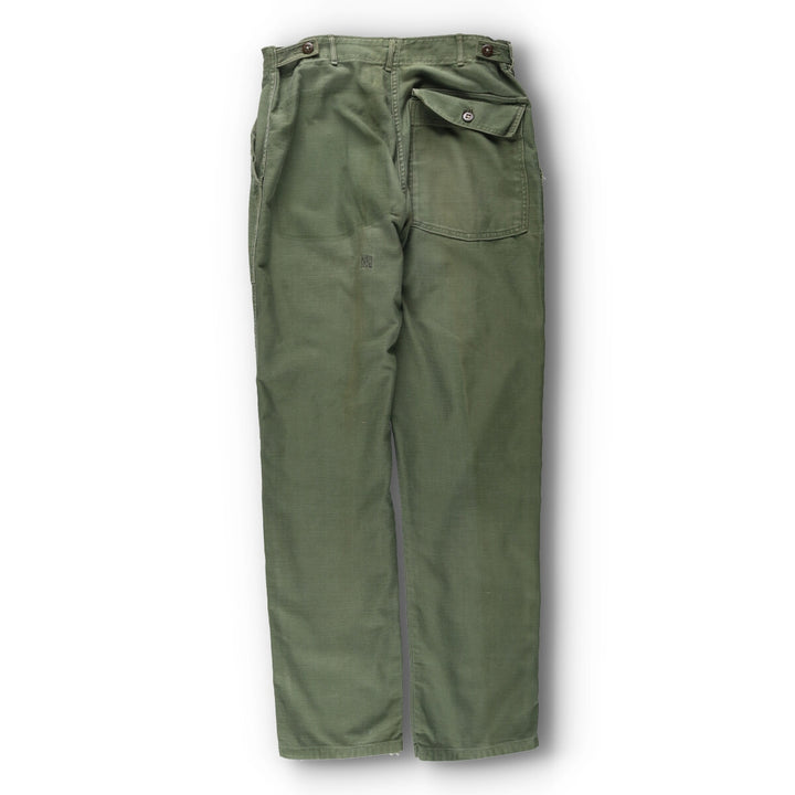 1960'S US military early model military baker pants made in USA men's w31 vintage /evb005082