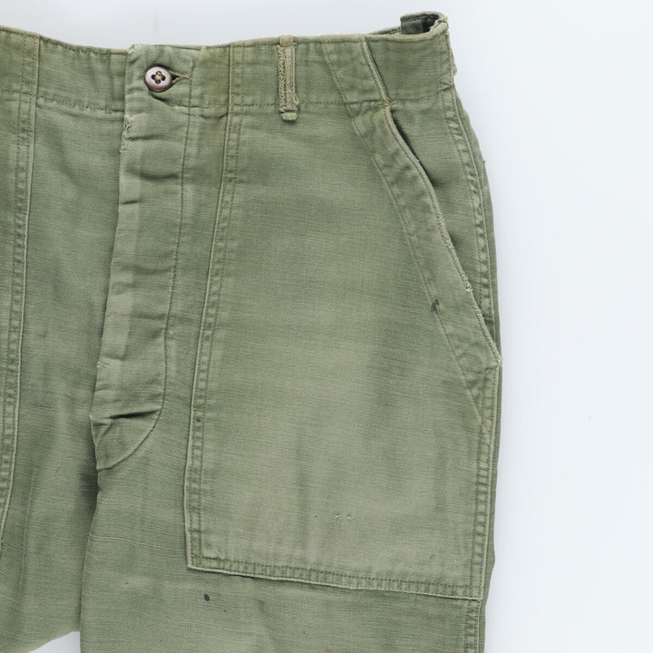 1960'S US military early model military baker pants made in USA men's w31 vintage /evb005082