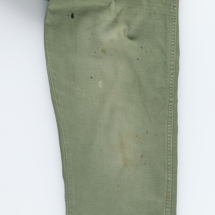 1960'S US military early model military baker pants made in USA men's w31 vintage /evb005082