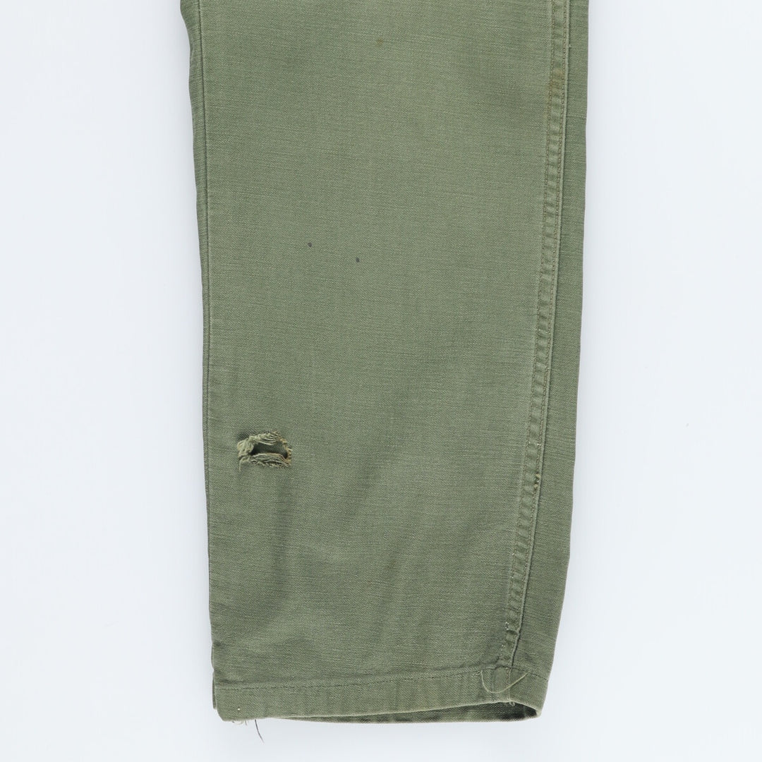 1960'S US military early model military baker pants made in USA men's w31 vintage /evb005082