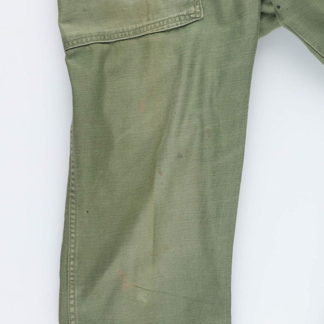 1960'S US military early model military baker pants made in USA men's w31 vintage /evb005082
