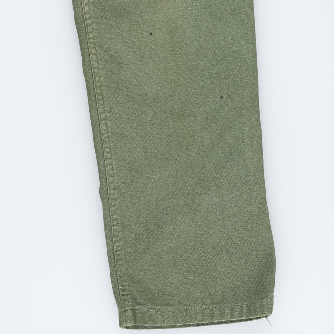 1960'S US military early model military baker pants made in USA men's w31 vintage /evb005082